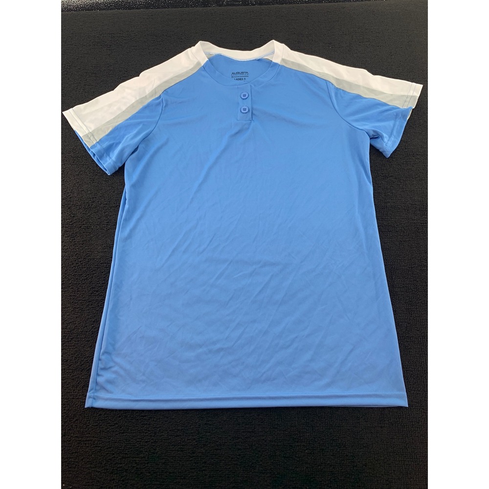 Augusta Sportswear Ladies Performance TShirt Blue Gray White Moisture Management